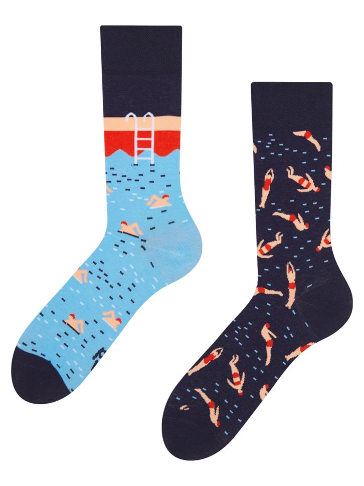 Hľadáte originálny a nezvyčajný darček? Obdarovaného zaručene prekvapí Chaussettes rigolotes Natation Hľadáte originálny a nezvyčajný darček? Obdarovaného zaručene prekvapí Chaussettes rigolotes Natation