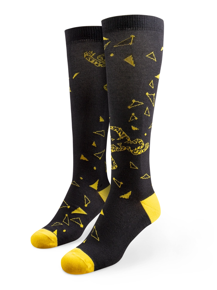 Hľadáte originálny a nezvyčajný darček? Obdarovaného zaručene prekvapí Chaussettes de compression rigolotes pour la course à pied Coureur