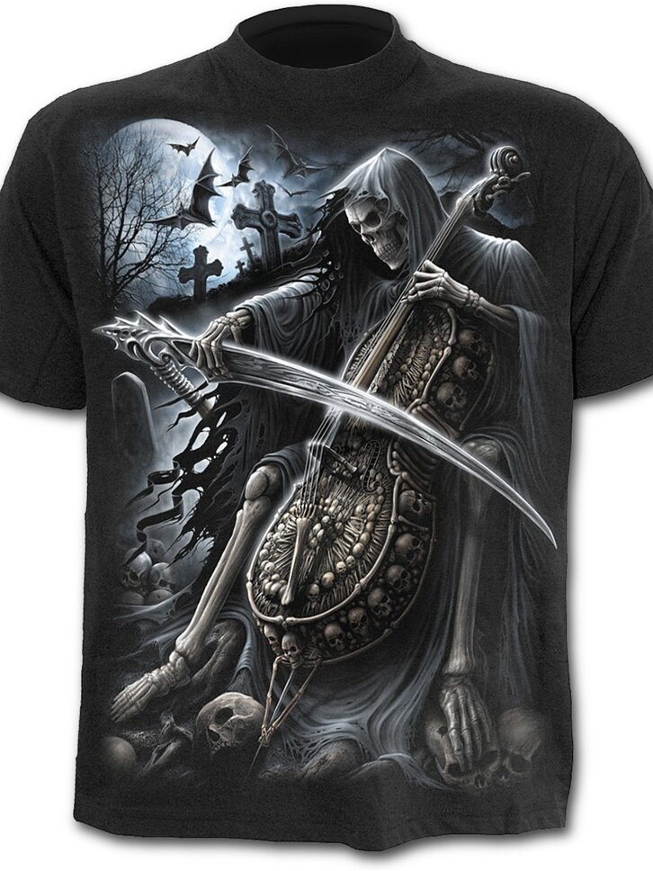 Výnimočný darček od Dedoles Tričko Kostlivec violončelista