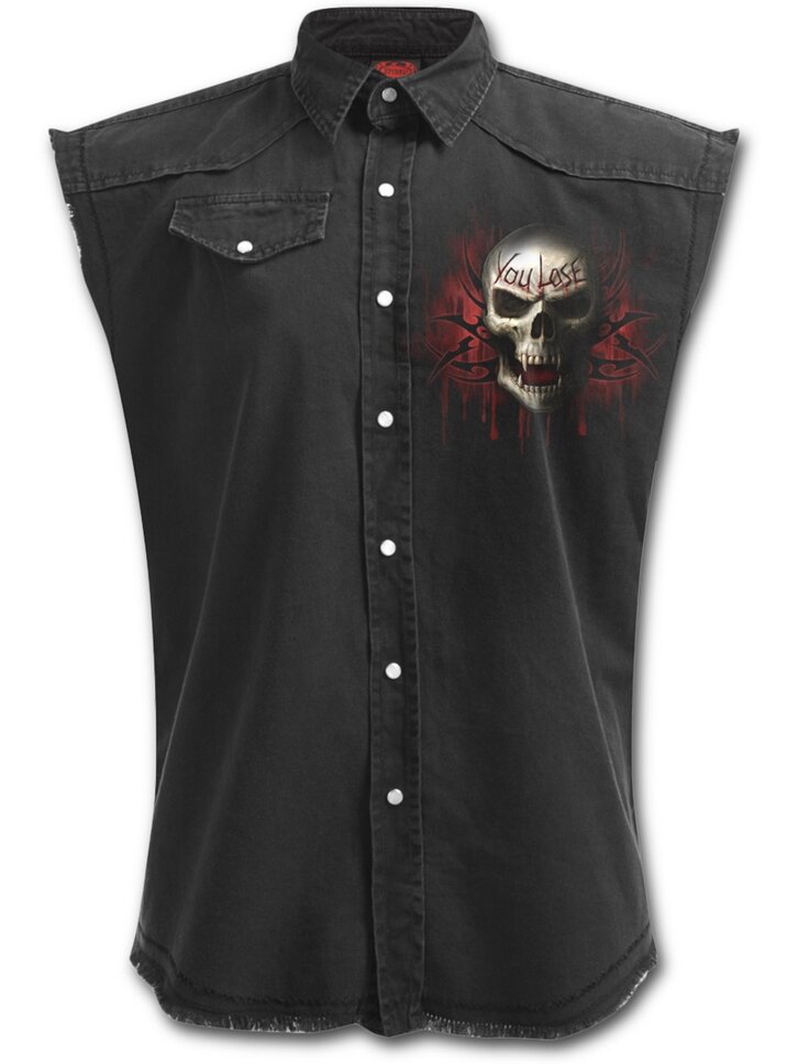 Suchen Sie ein originelles und außergewöhliches Geschenk? überrascht den Beschenkten sicher Hemd ohne Ärmel Wütende Fäuste