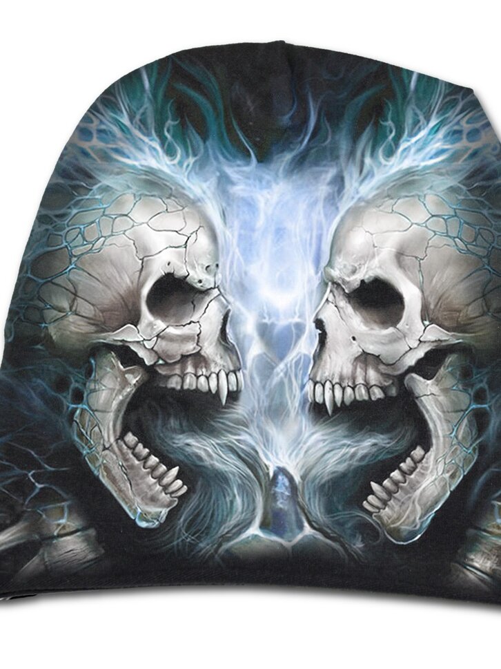 Suchen Sie ein originelles und außergewöhliches Geschenk? überrascht den Beschenkten sicher Beanie Mütze Blaue Flamme