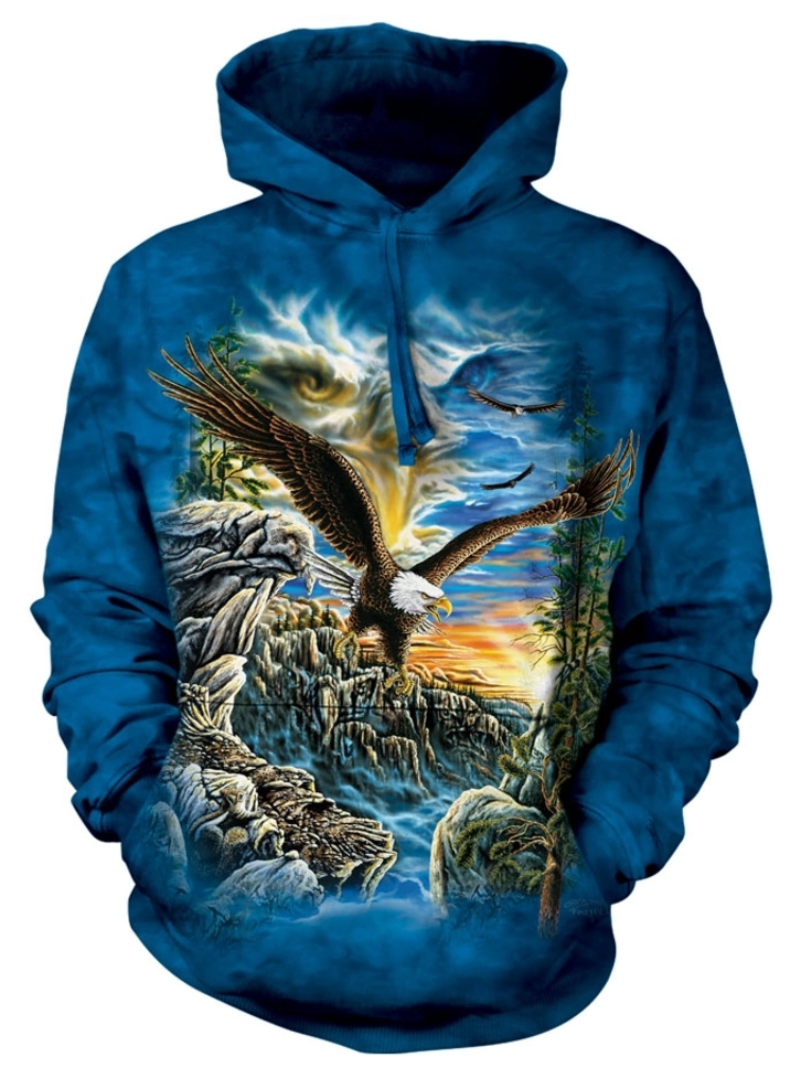 Obrázok produktu Mikina s kapucňou Nájdi 11 orlov 3D