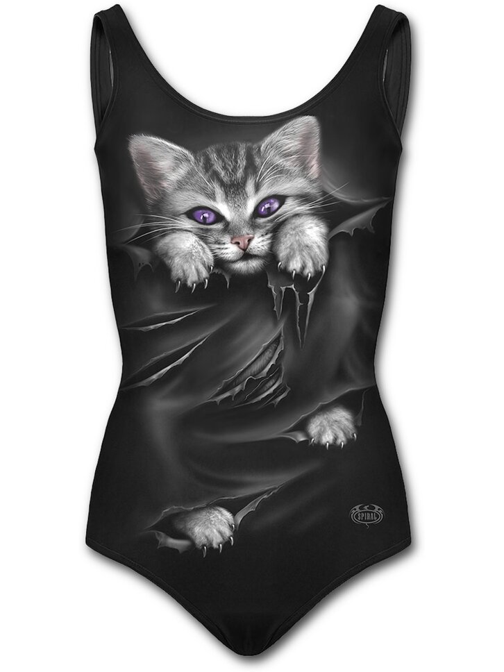 Szerezzen magának örömet ezzel a Dedoles darabbal Macska karmocskák -Egyrészes női fürdőruha