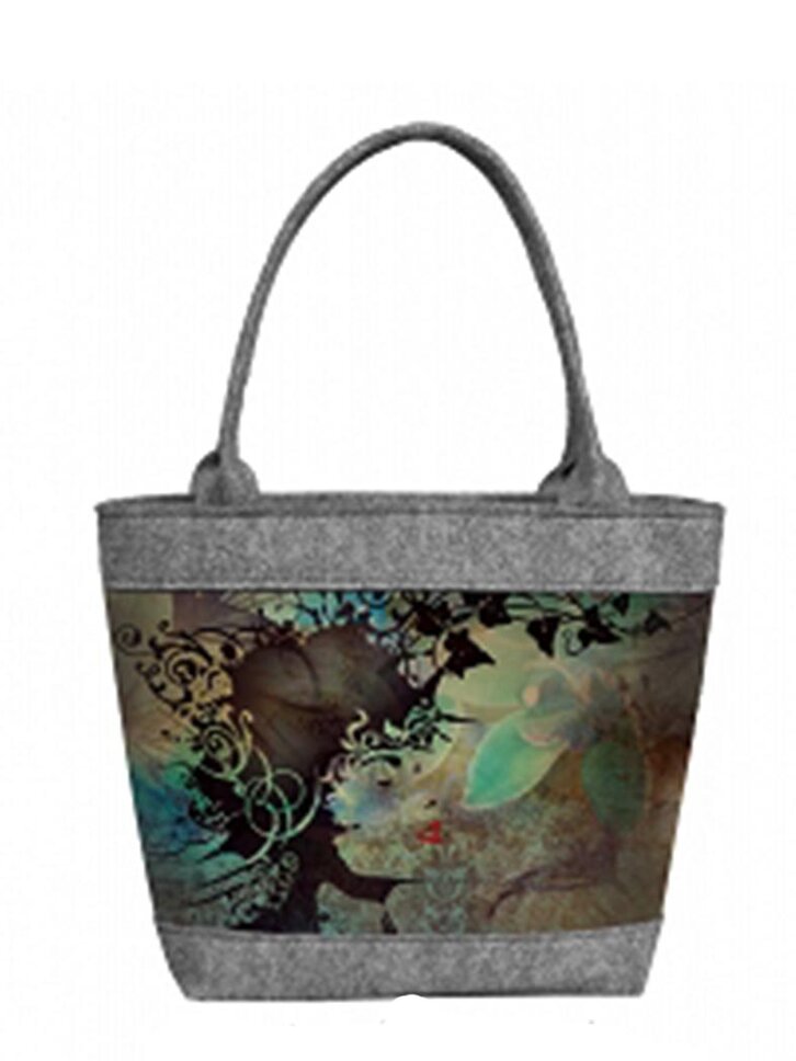 Zľava Dámska filcová kabelka Polo Snenie