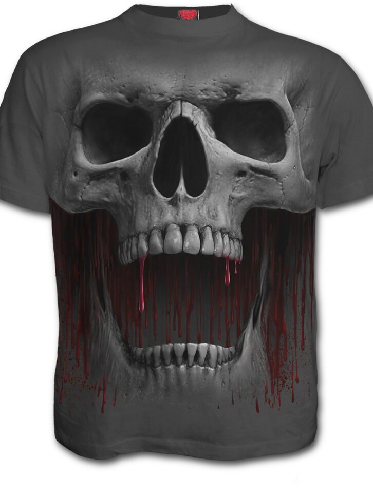 Hledáte originální a neobvyklý dárek? Obdarovaného zaručeně překvapí Šedé tričko Výkřik smrti
