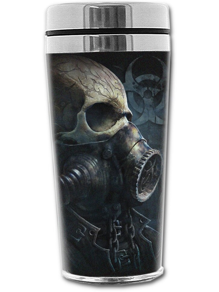 Foto Termohrnek s motivem Lebka s maskou