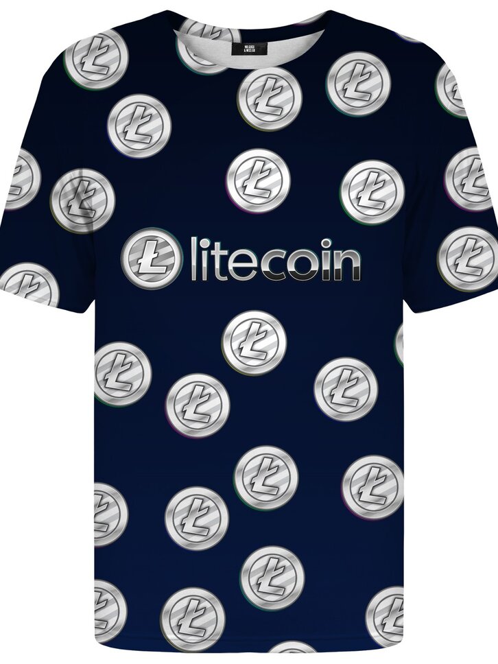 Sleva Tričko s krátkým rukávem Litecoin