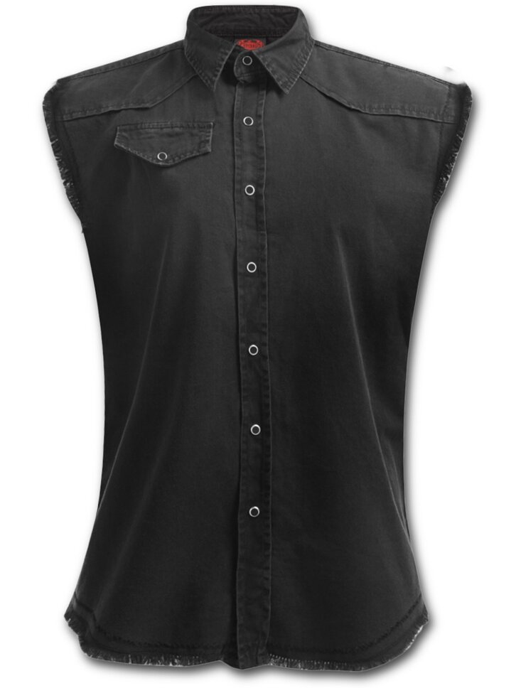 Obrázok produktu Dámska košeľa bez rukávov Čierna