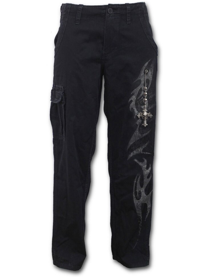 Zľava Denim nohavice Kríž ochrany