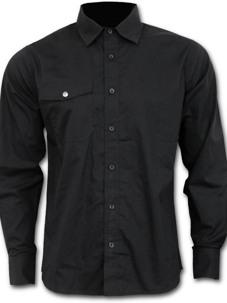 Ausverkauf Hemd Schwarz