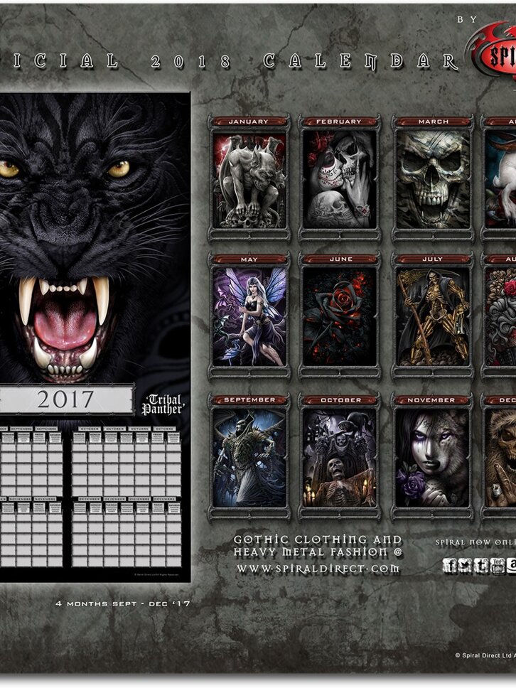 Potěšte se tímto kouskem Dedoles Kalendář 2018 Upíří lebka