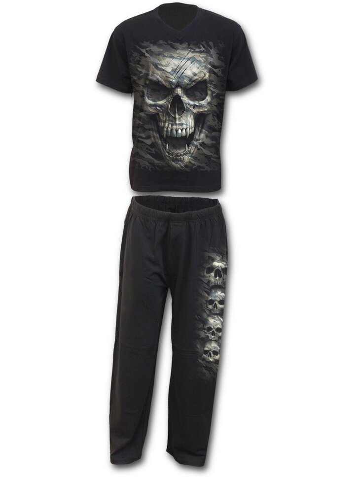 Výpredaj Pyžamový set s motívom Upíria lebka