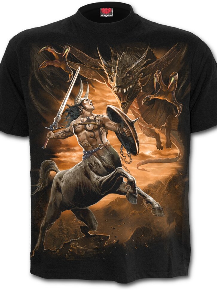 Foto Póló Kentaur harcos motívummal