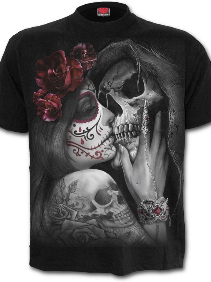 Výnimočný darček od Dedoles Tričko s motívom Mŕtvy bozk