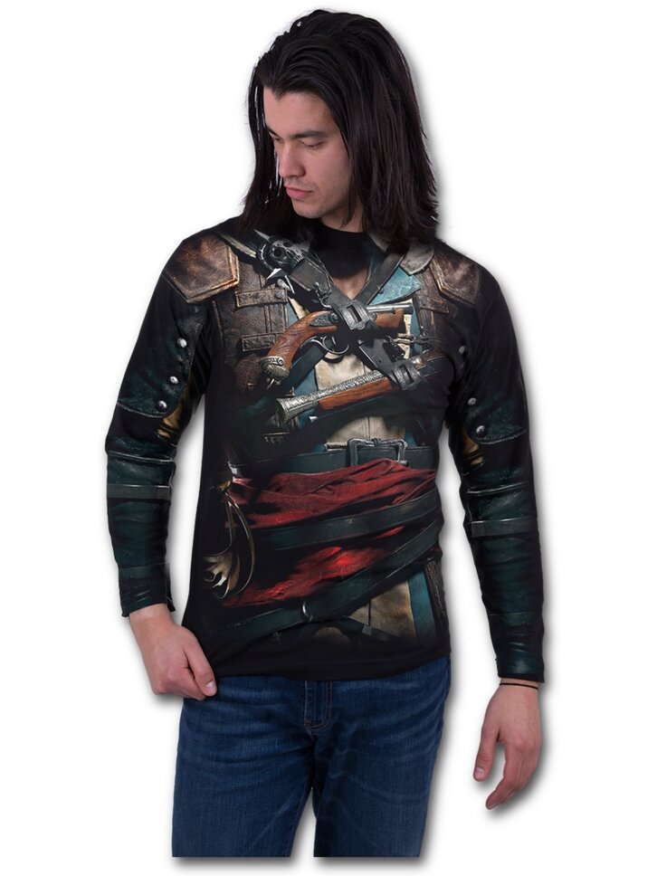 Tip na darček Dlhý rukáv s motívom Assassins Creed Black Flag