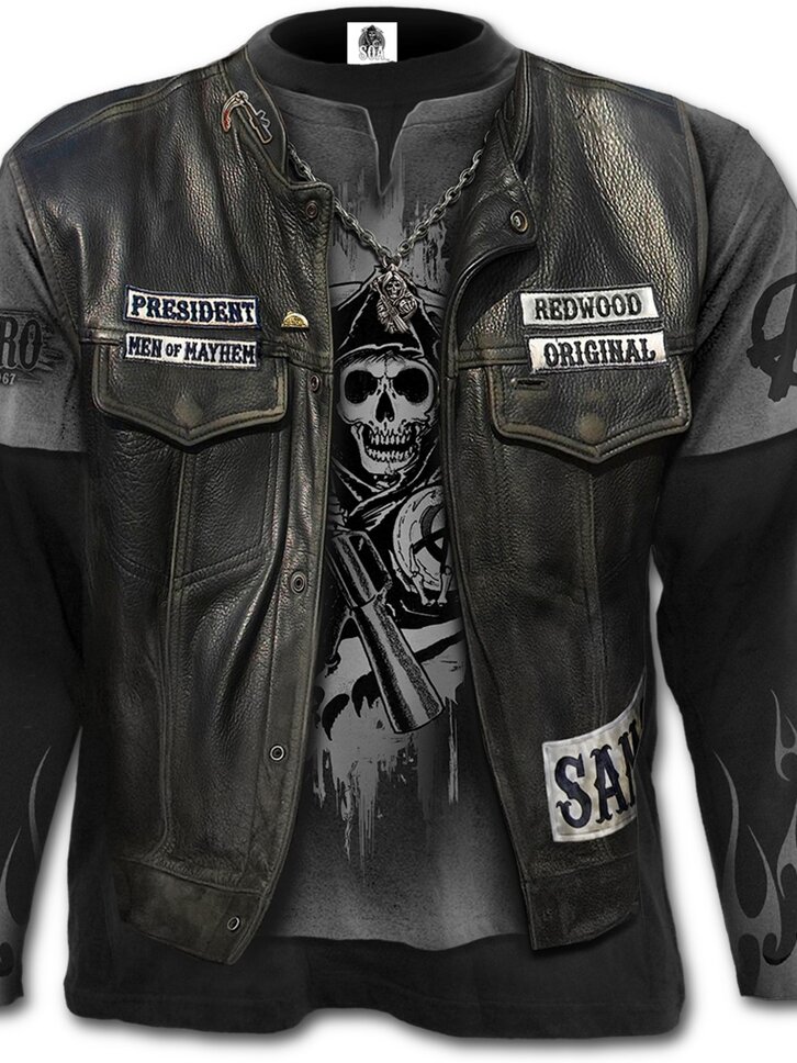 Pomysły na prezenty Long Sleeve with design Sons of Anarchy Jax