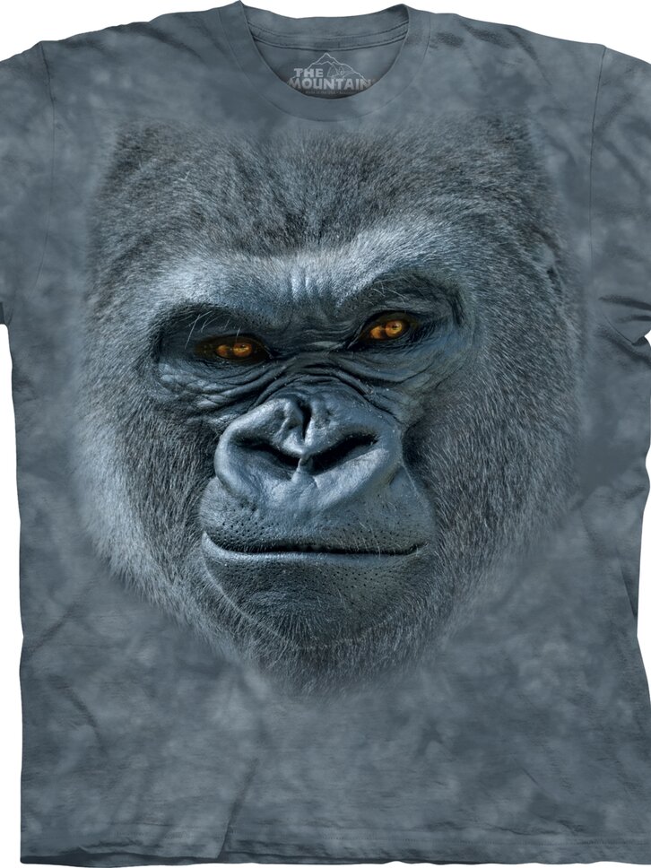 Tricou 3D Fața gorilei | Dedoles
