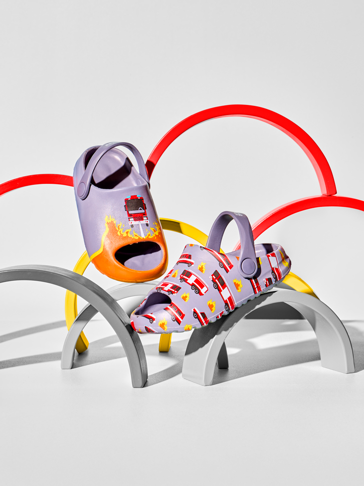 Výpredaj Sandali krocksy Buonumore stile chunky 0-6 anni Vigili del fuoco in azione