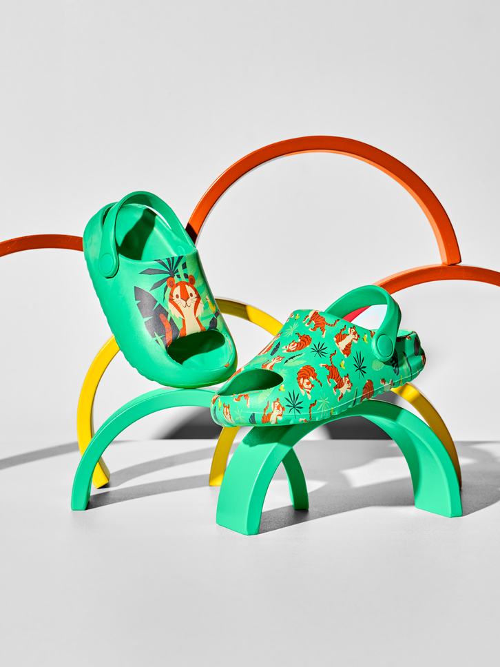 Potešte sa týmto kúskom Dedoles Sandali krocksy Buonumore stile chunky 0-6 anni Tigre nella giungla