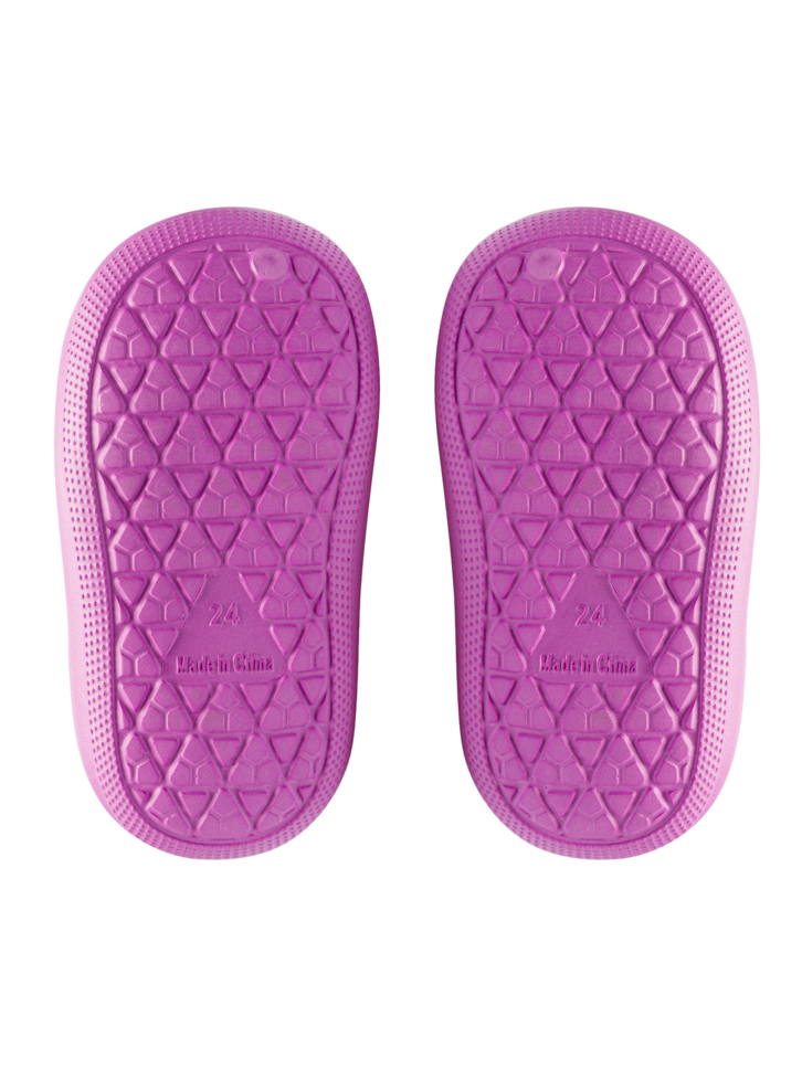 Kedvezmény Lila gyerek gumi papucs