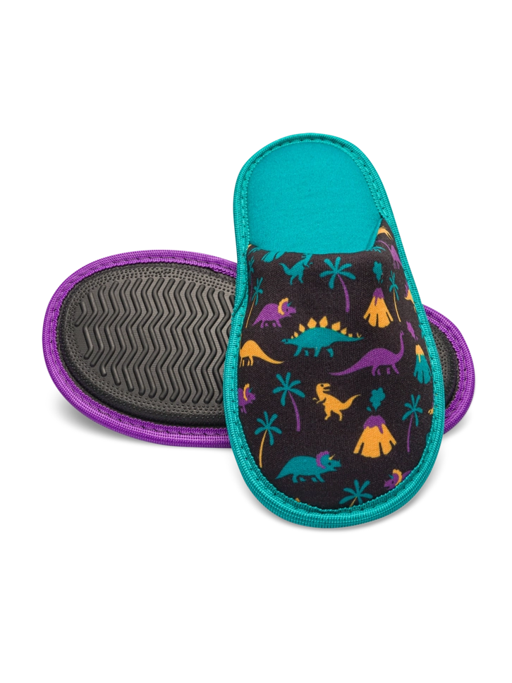 Výpredaj Vesele dječje papuče Dinosauri i vulkani