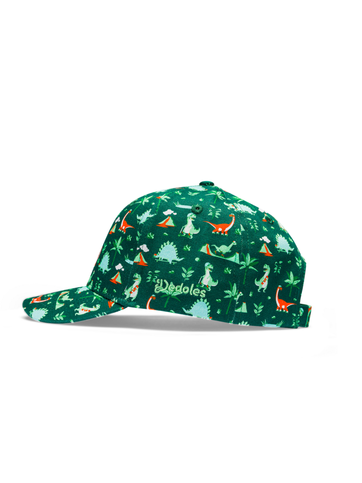 a tökéletes és egyedi ruházathoz Vidám gyerek baseball sapka Dínó gördeszkával