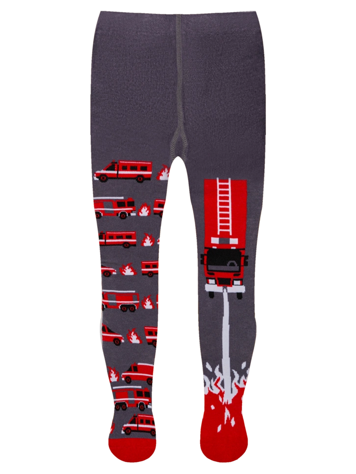 Obrázok produktu Veselé detské pančušky Hasiči v akcii