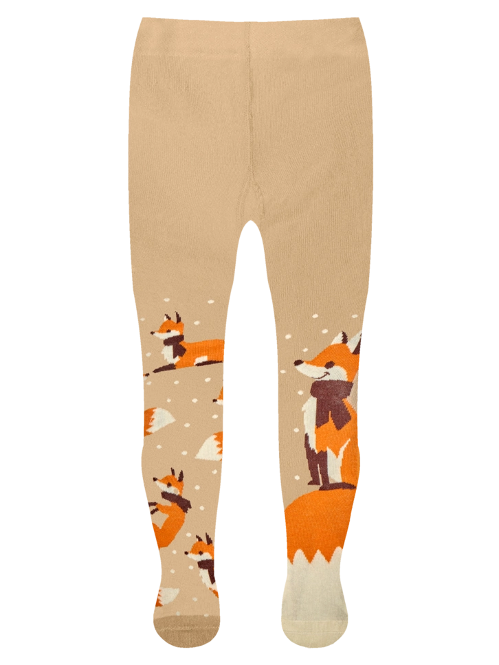 Výpredaj Vesele dječje hulahopke Lisica sa šalom