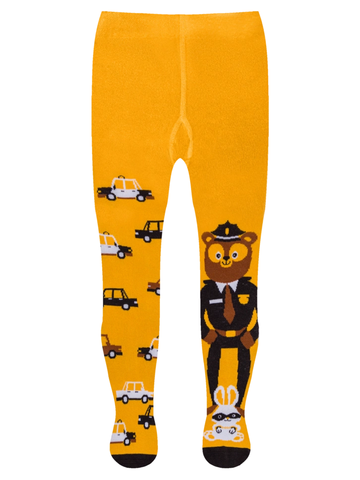 Tip na darček Veselé detské pančušky Medveď policajt 