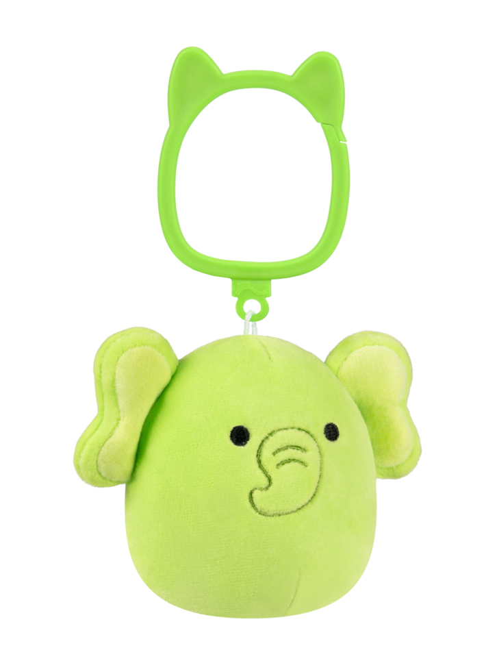 Obrázok produktu Portachiavi Squishmallows Franky l'elefante verde lime, 9 cm