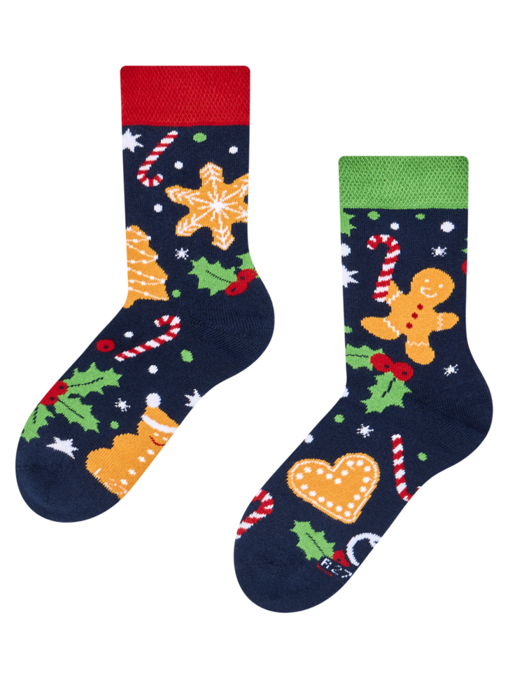 Výpredaj Calzini caldi per bambini Pan di zenzero e dolci