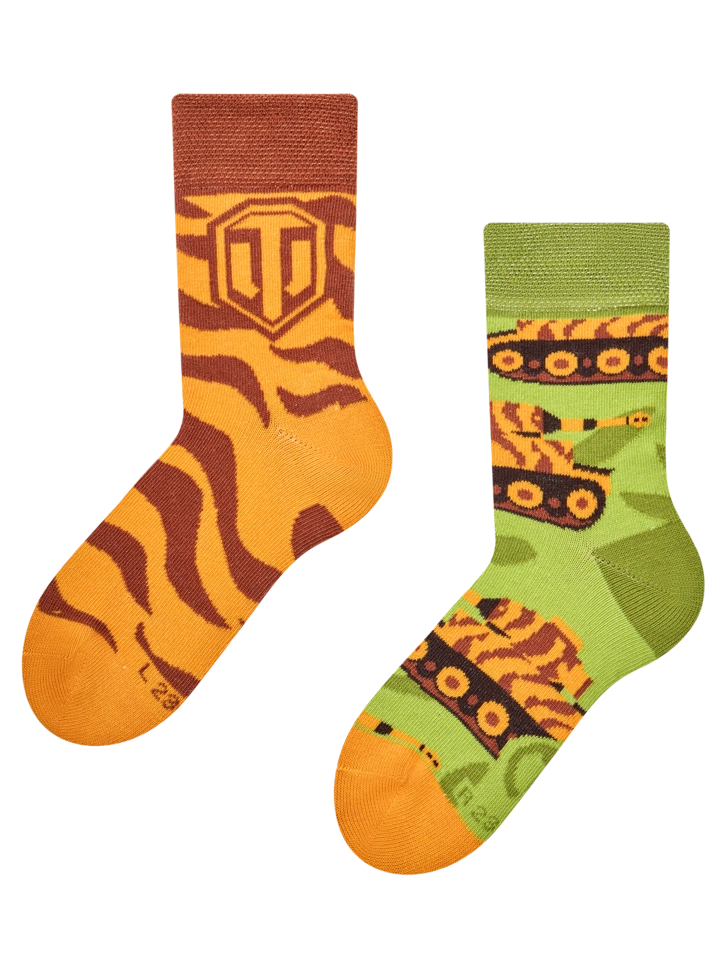 ZNIŻKA Skarpetki dziecięce World of Tanks King Tiger