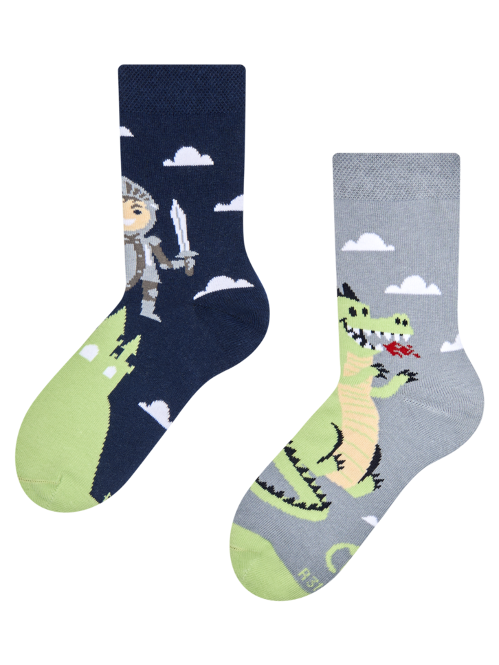 Potešte sa týmto kúskom Dedoles Весели детски чорапи Смел рицар