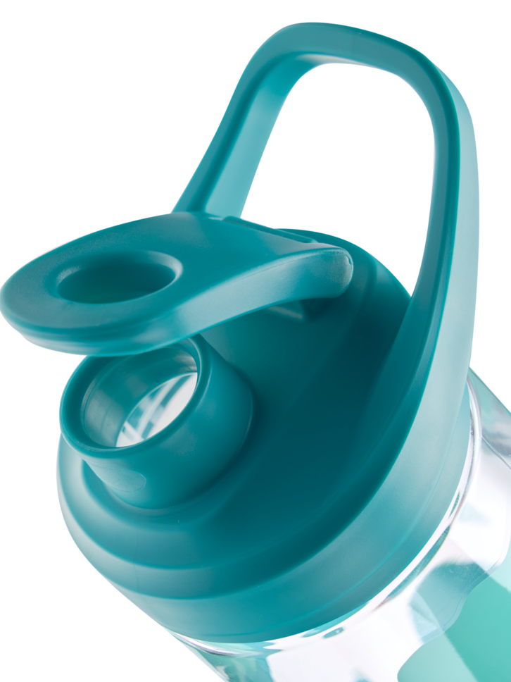 ОТСТЪПКА Весела бутилка за вода Тюркоазени капки, 700 ml