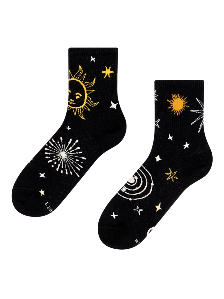 a tökéletes és egyedi ruházathoz Vidám vádlizokni Csillagjegyes égbolt