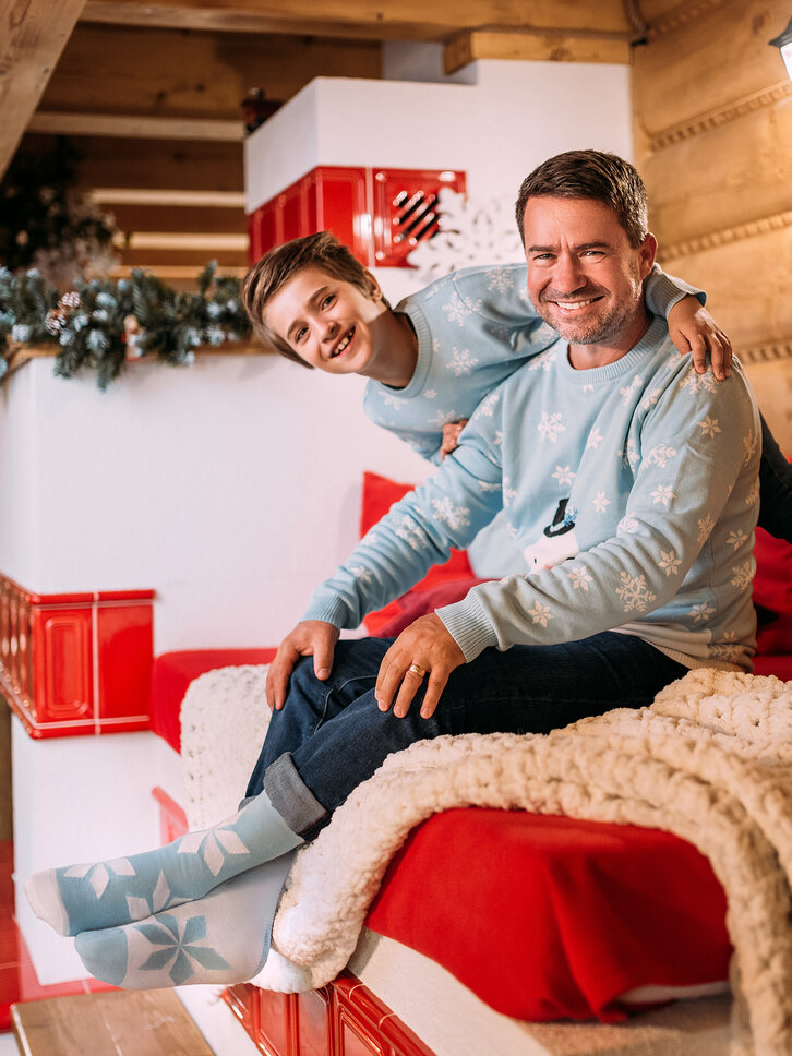 Obrázok produktu Meias de lã alegres Época de Neve