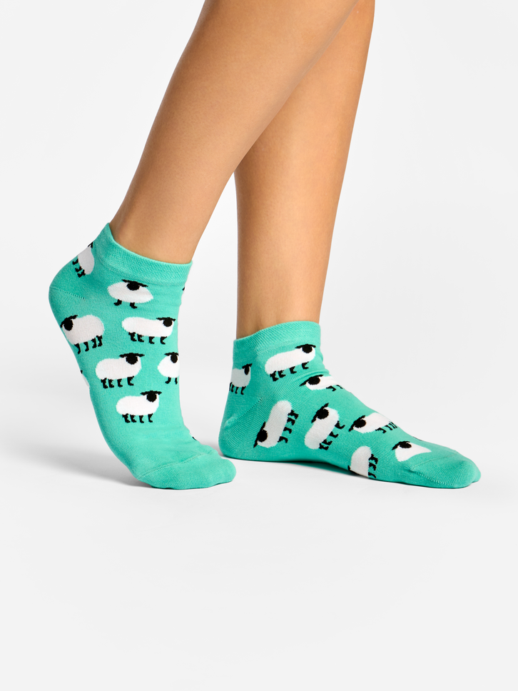 Potešte sa týmto kúskom Dedoles Весели къси чорапи Черна овца