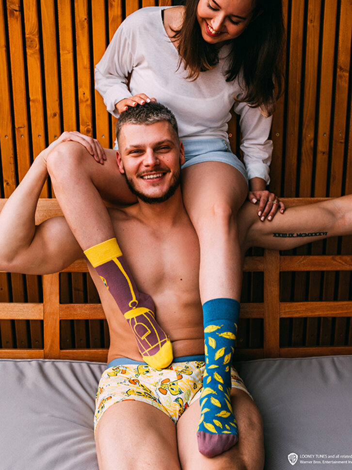 Ajándék tipp Vidám zokni Tweety ™ Tollak