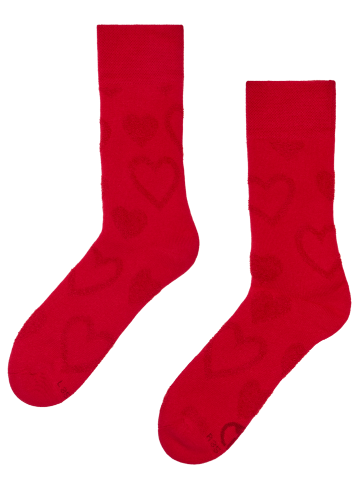 Výnimočný darček od Dedoles Топли чорапи Пухкави сърца