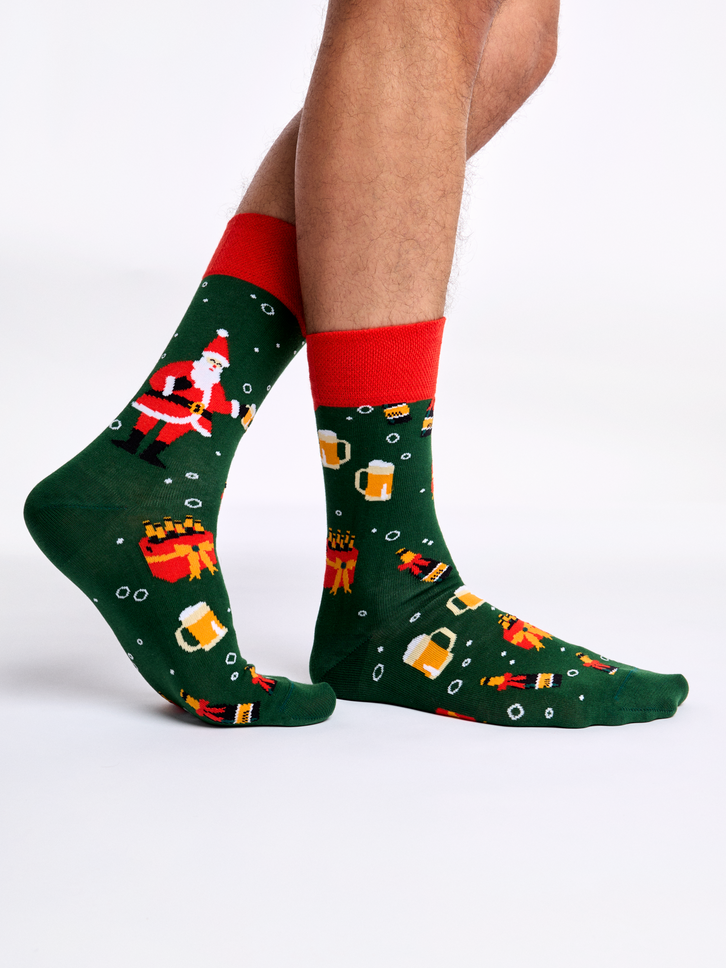 ОТСТЪПКА Весели чорапи Лакомства за Дядо Коледа