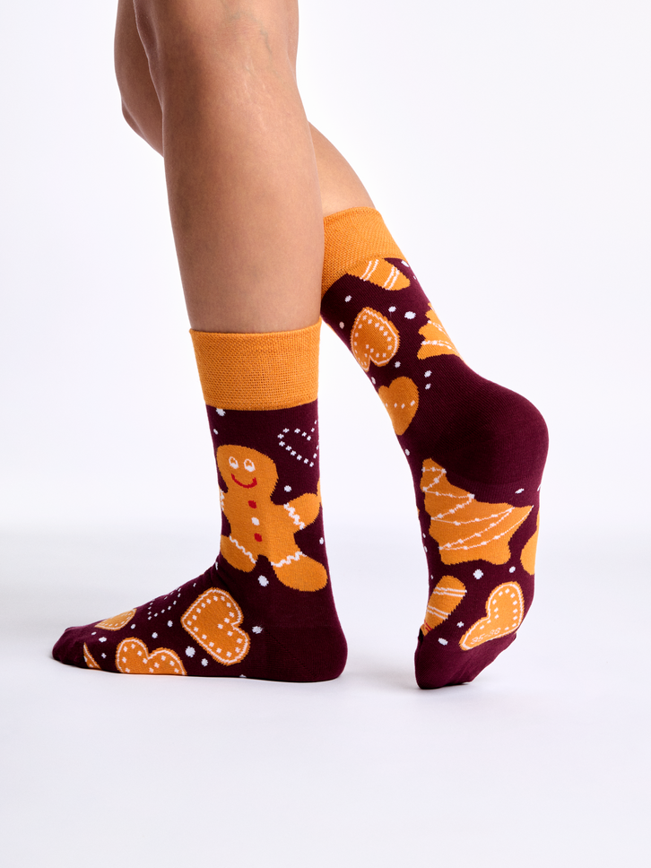 Foto Veselé ponožky Vánoční perníčky