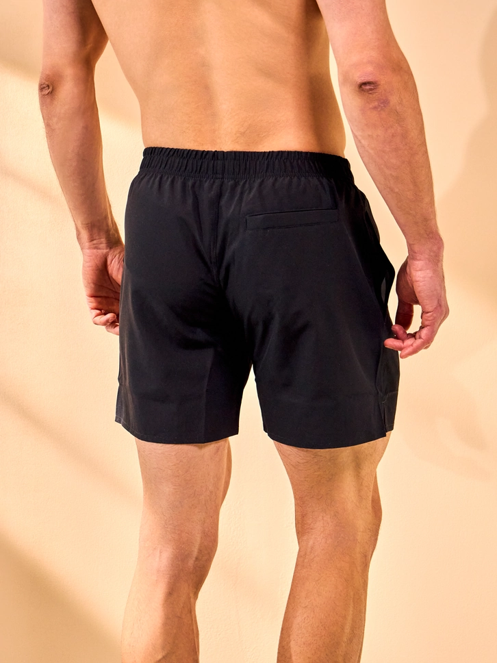 Výpredaj Short de bain noir véritable pour hommes