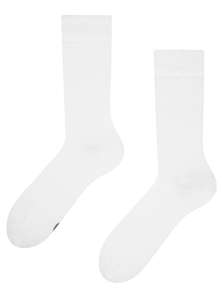 Zľava Chaussettes en coton recyclé blanches