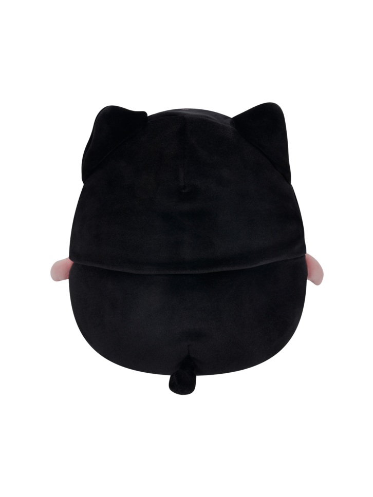 Výnimočný darček od Dedoles Плюшена играчка Squishmallows Аксолотълът Арчи в черен котешки костюм, 20 см