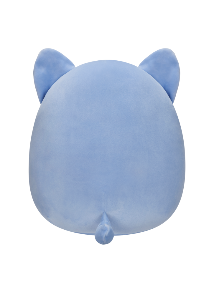Tip na darček Peluche Squishmallows de 20 cm Carizma le chat tigré bleu foncé