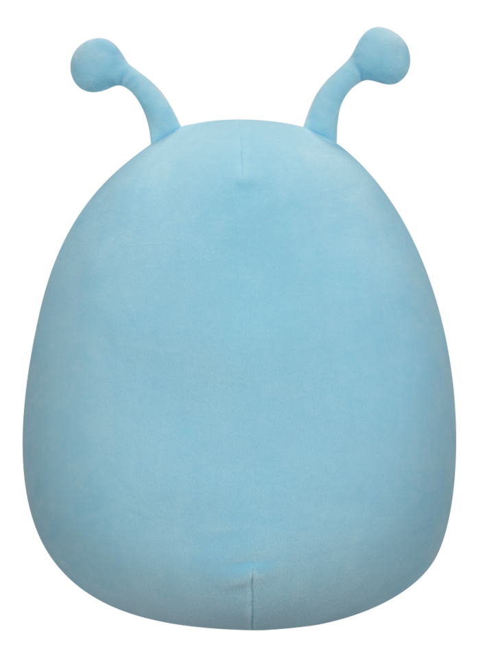 Zľava Squishmallows Natnat l’alieno blu pastello con coroncina di fiori, 40 cm