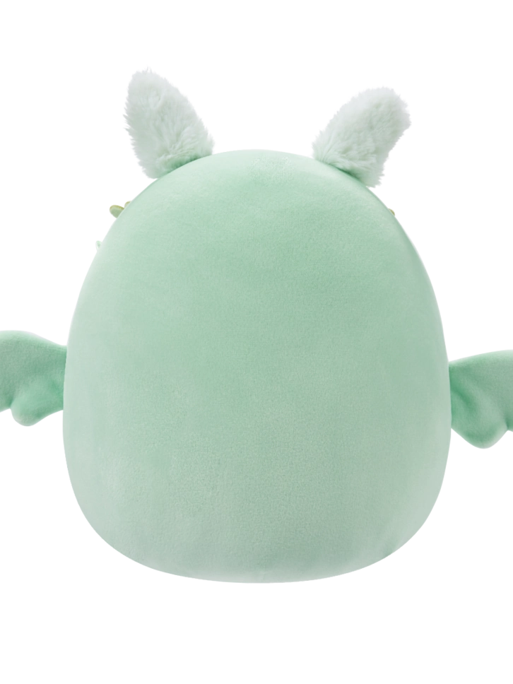 Hľadáte originálny a nezvyčajný darček? Obdarovaného zaručene prekvapí Squishmallows čovjek-moljac Tove zelene boje poput peperminta s cvjetnom krunom i pahuljastim trbuhom, 20 cm