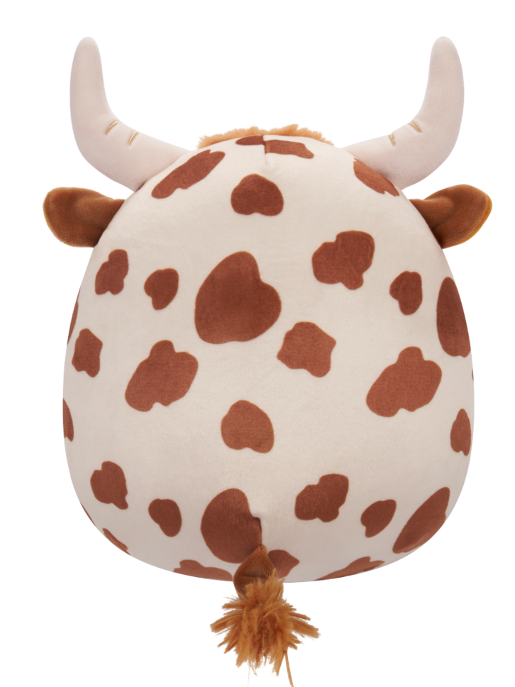 Tip na darček Плюшена играчка Squishmallows, Алонзо, кафяво-бялата шотландска крава, 20 см