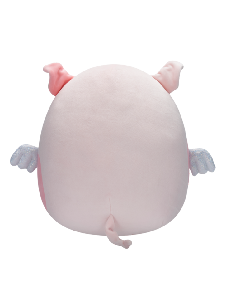 Squishmallows Peety Pink Spotted Pig with Wings, 30 cm | Dedoles
