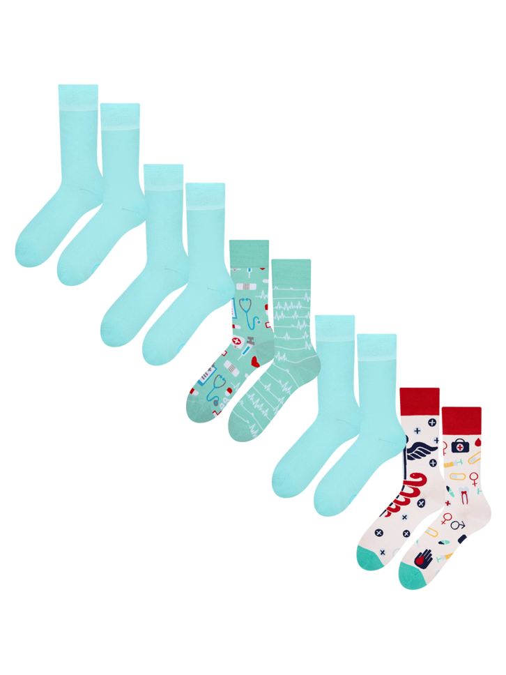 Výpredaj Set di 5 paia di calzini – Una sana dose di comfort